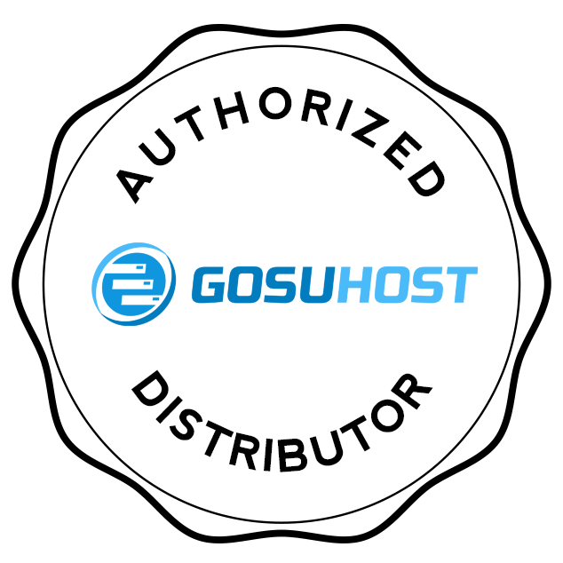 GosuHost authorized distributor badge